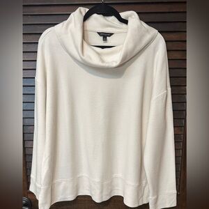 Banana Republic Cream Cowl Neck Sweater